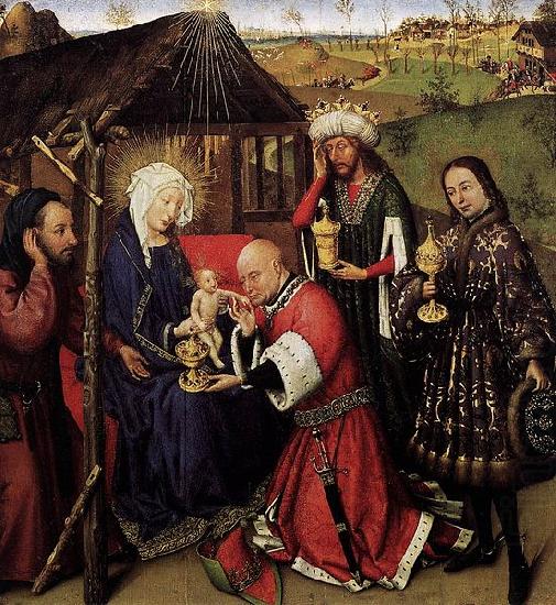 DARET, Jacques Altarpiece of the Virgin china oil painting image
